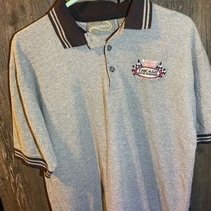 Polo gray shirt, Chicago Motor Speedway 2000 (during pandemic)